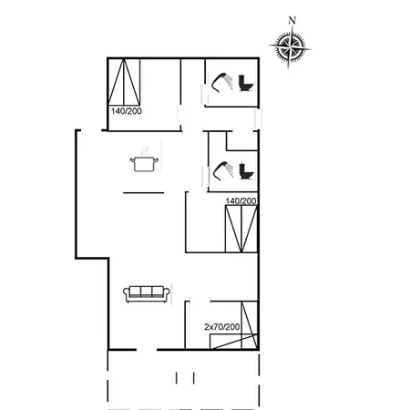 Juste - 2-2km From The Sea By Interhome Дом отдыха *